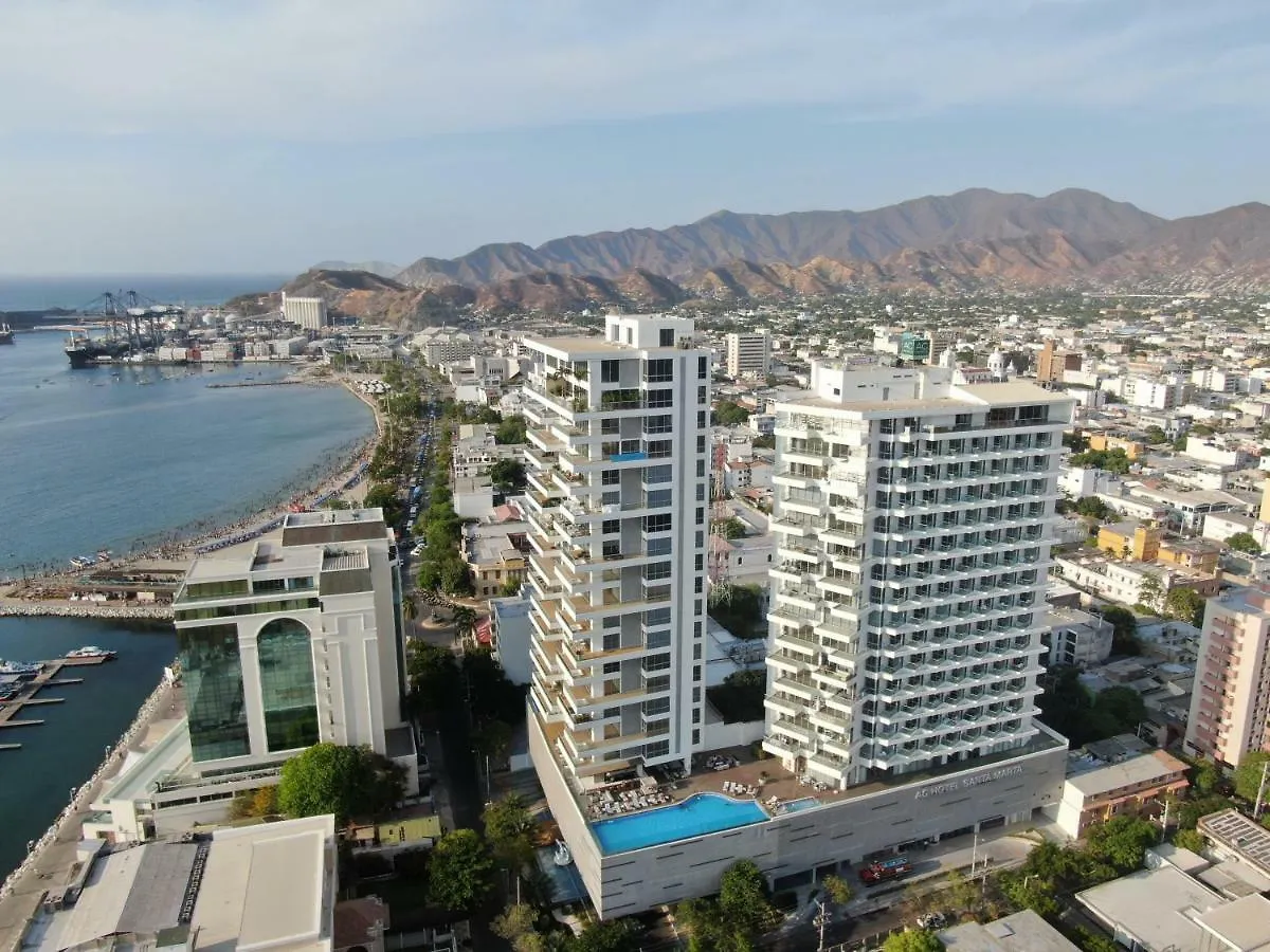 **** מלון דירות Grand Marina Suites Santa Marta קולומביה